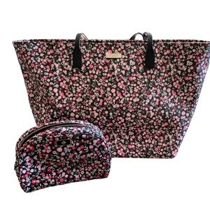 Kate Spade Park Ave Shore Street Margareta Tote with Makeup Bag